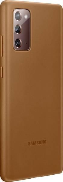 Чохол Samsung Leather Back Cover Brown для Galaxy Note 20 SM-N980 1668376132 фото