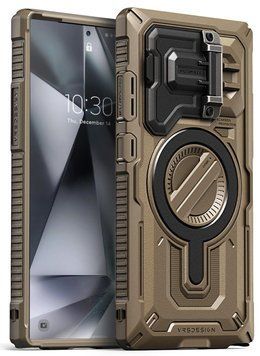 Чохол Vrs Design Terra Guard Ultimate Magnetic Khaki для Samsung Galaxy S24 Ultra SM-S928 2119228491 фото