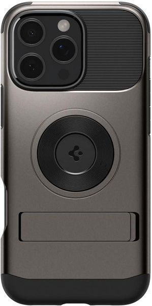 Чехол Spigen Slim Armor MagFit Gunmetal для iPhone 16 Pro Max ACS08033 2559032892 фото