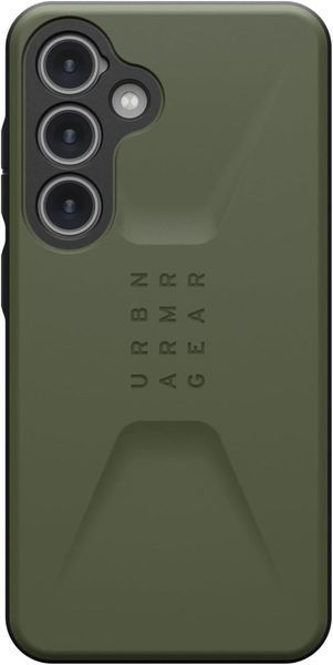 Чехол UAG Civilian Series Olive Drab для Samsung Galaxy S24 3100076692 фото