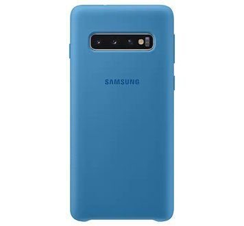 Чохол Samsung Silicone Cover Blue для Galaxy S10 SM-G973 1399422592 фото