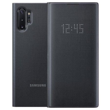Чехол Samsung LED View Cover Black для Galaxy Note 10 Plus SM-N975 поврежлена упаковки 1221242765 фото