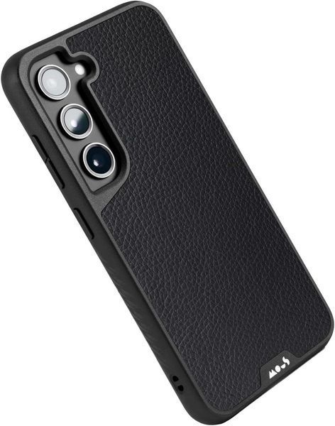 Чохол Mous MagSafe Limitless 5.0 Black Leather для Samsung Galaxy S23 SM-S911 2386995780 фото