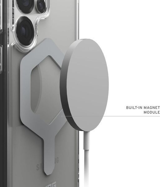 Чохол UAG Plyo Pro Magsafe Ice/Silver для Samsung Galaxy S25 Ultra 2845713218 фото