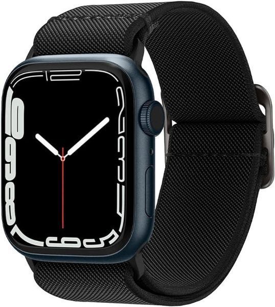 Нейлоновый ремешок Spigen Lite Fit Black для Apple Watch 49 | 45 | 44 | 42mm AMP02286 2011828252 фото