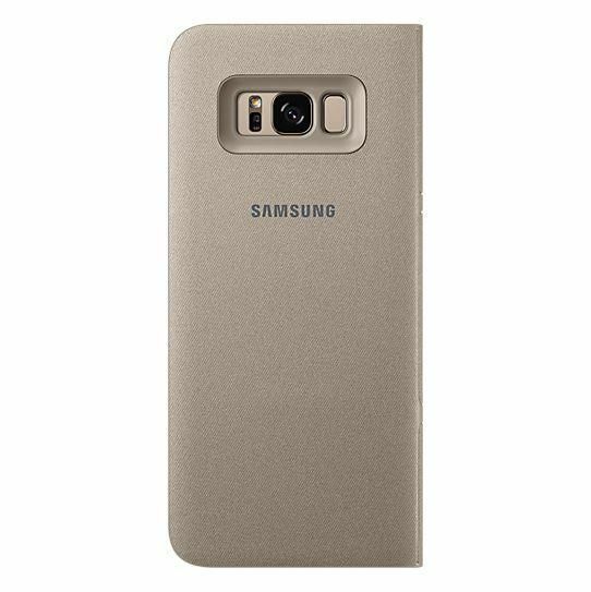 Чохол Samsung Led View Cover Gold для Galaxy S8 Plus SM-G955 1722850418 фото