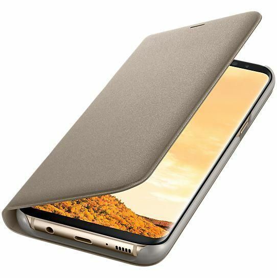 Чохол Samsung Led View Cover Gold для Galaxy S8 Plus SM-G955 1722850418 фото
