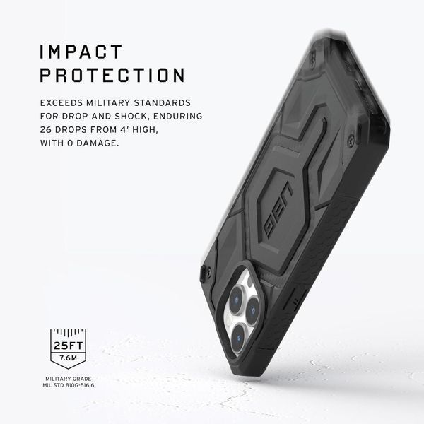 Чехол UAG Monarch Pro MagSafe Carbon Fiber для iPhone 15 Pro 2494894775 фото