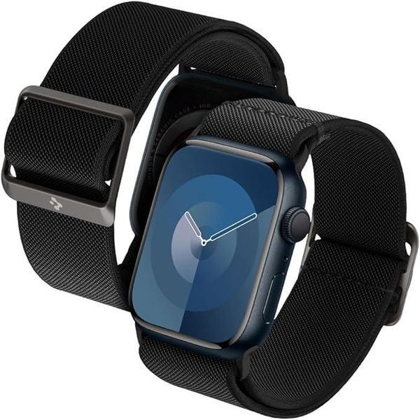 Нейлоновый ремешок Spigen Lite Fit Black для Apple Watch 49 | 45 | 44 | 42mm AMP02286 2011828252 фото