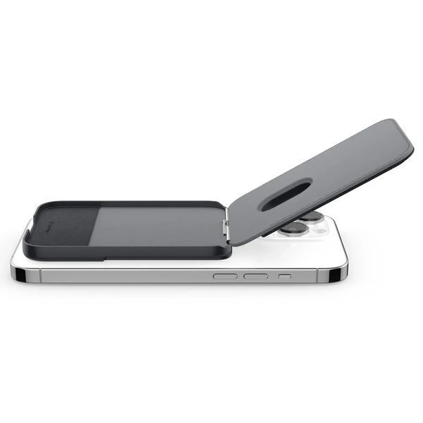 Підставка - картхолдер Caseology Nano Pop Card Holder MagSafe & Stand Black Sesame AFA059789 2184000755 фото