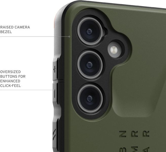 Чехол UAG Civilian Series Olive Drab для Samsung Galaxy S24 3100076692 фото