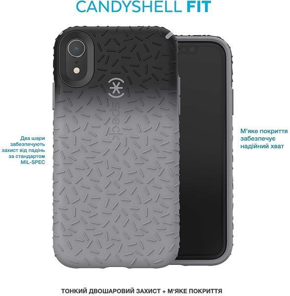 Чехол Speck Candyshell Fit Black для Iphone XR