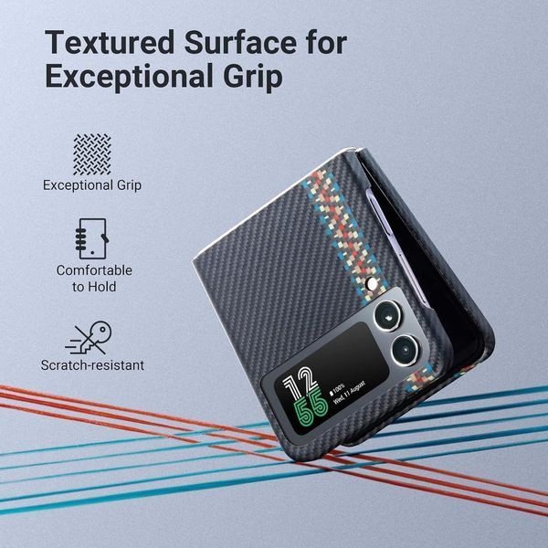 Чохол Pitaka MagEZ Case 3 Rhapsody для Samsung Galaxy Flip 4 2965948815 фото