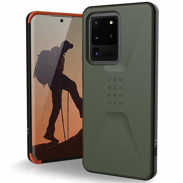 Чохол UAG Civilian Series Olive Drab для Samsung Galaxy S20 Ultra SM-G988 1567351805 фото