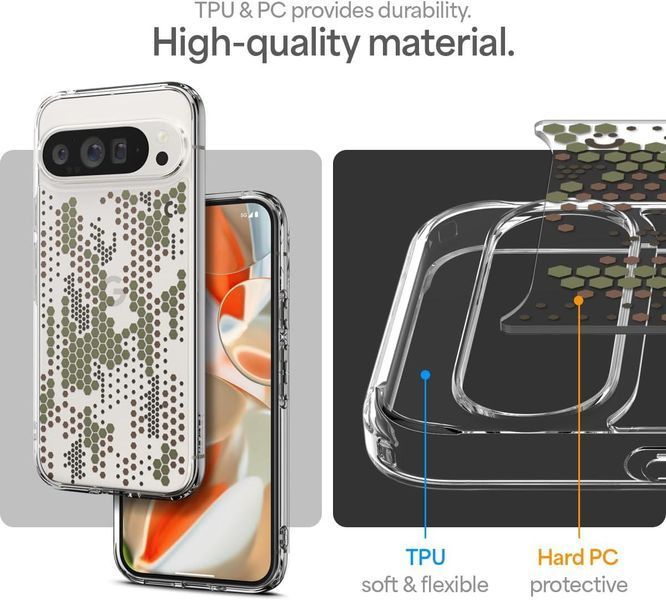 Чехол Spigen Ultra Hybrid Crystal Clear Designed для Google Pixel 9 | 9 Pro 2351452427 фото
