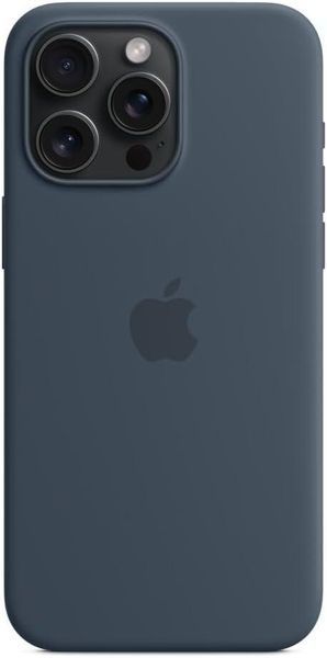 Чохол Apple Silicone Case MagSafe Storm Blue для iPhone 15 Pro Max MT1P3ZM 2325013419 фото