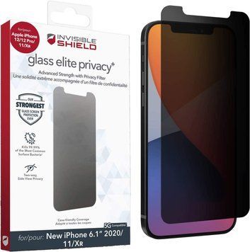Захисне скло Zagg InvisibleShield Glass Elite Privacy для iPhone 12 | 12 Pro 1842842480 фото