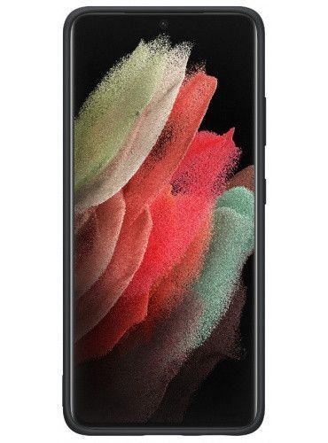 Оригинальный чехол Samsung Silicone Cover Black для Galaxy S21 Ultra 5G SM-G998