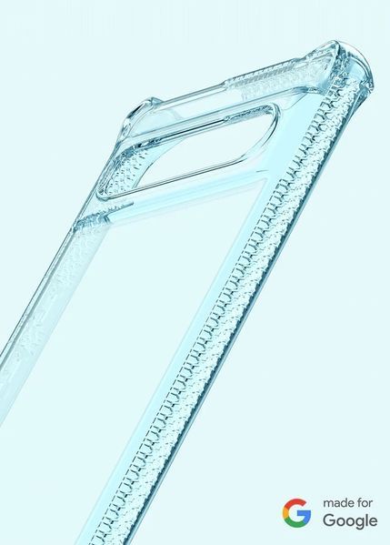 Чехол ITSKINS SPECTRUM R // CLEAR Light Blue для Google Pixel 7 Pro 2306942411 фото