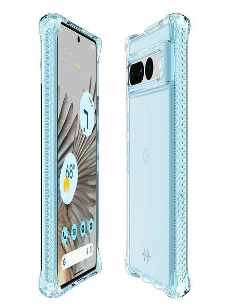 Чехол ITSKINS SPECTRUM R // CLEAR Light Blue для Google Pixel 7 Pro 2306942411 фото