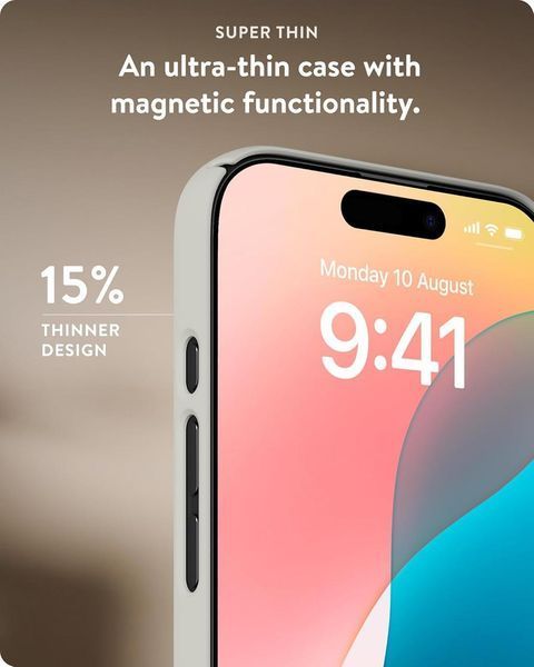 Чехол Mous MagSafe Super Thin 2.0 Stone для iPhone 16 Pro Max 2432600428 фото