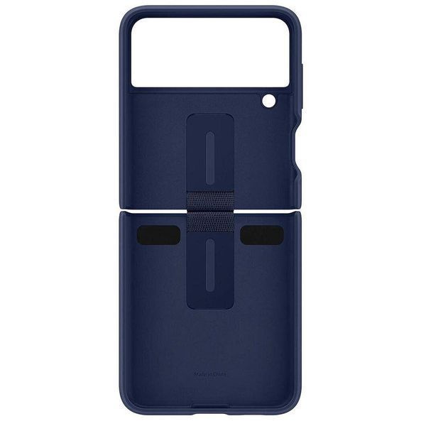 Чохол Samsung Silicone Cover With Ring Navy для Galaxy Z Flip 3 1626722232 фото