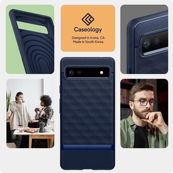 Чехол Caseology Parallax Midnight Blue для Google Pixel 6a 2079455468 фото