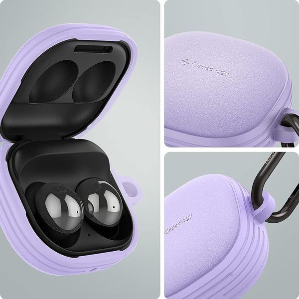 Чохол Caseology Vault Light Violet для Samsung Galaxy Buds 2 | Live | Pro | FE ACS03369 2011839077 фото