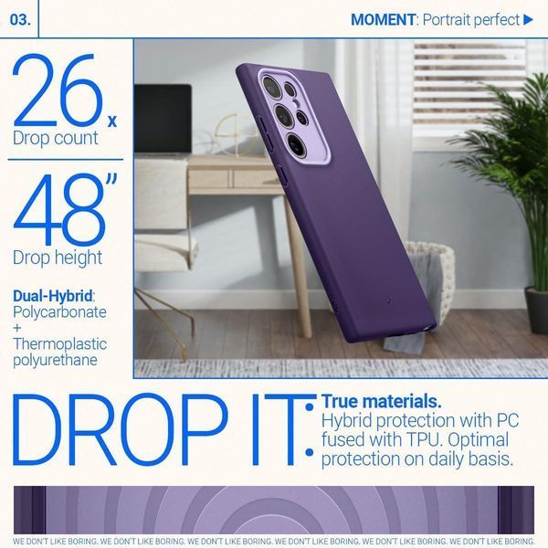Чохол Caseology Nano Pop Light Violet для Samsung Galaxy S24 Ultra SM-S928 ACS07418 2100480848 фото