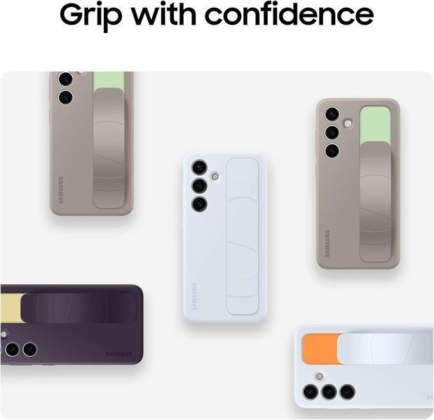 Чохол Samsung Silicone Grip Case Taupe для Samsung S24 2765531418 фото