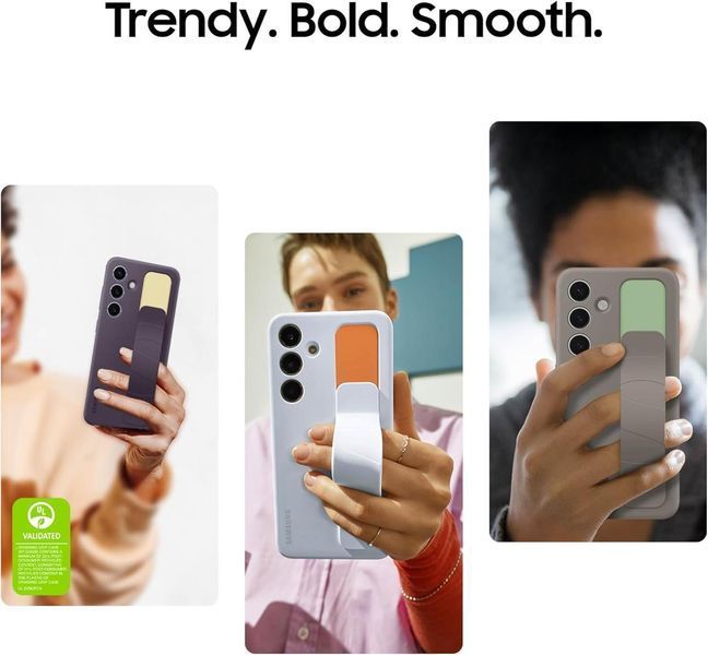 Чохол Samsung Silicone Grip Case Taupe для Samsung S24 2765531418 фото