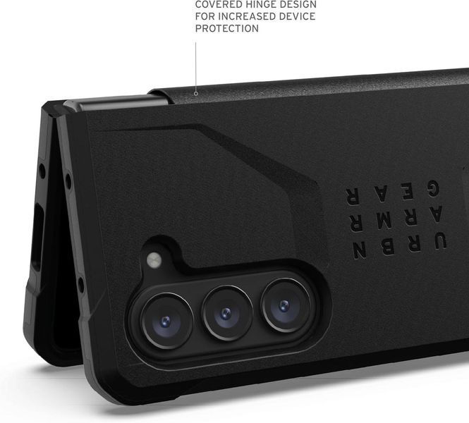 Чохол UAG Civillian Series Black для Samsung Galaxy Fold 5 2447017326 фото