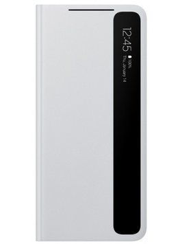 Чохол Samsung Clear View Cover Light Gray для Galaxy S21 Ultra SM-G998