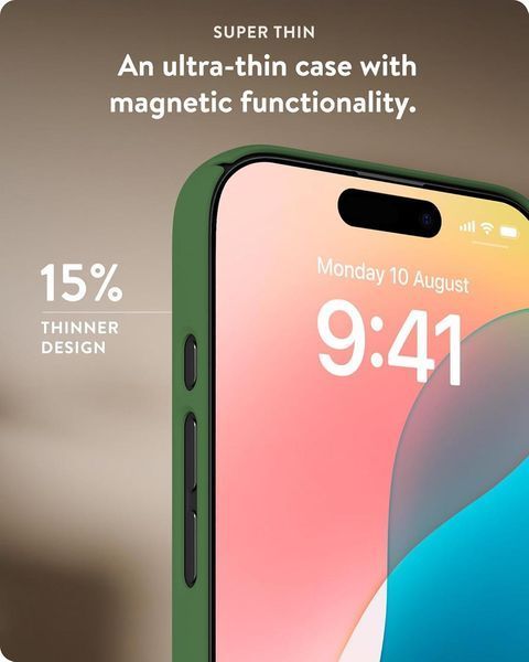 Чохол Mous MagSafe Limitless 6.0 Thin PC Forrest Green для iPhone 16 Pro Max 2432602953 фото