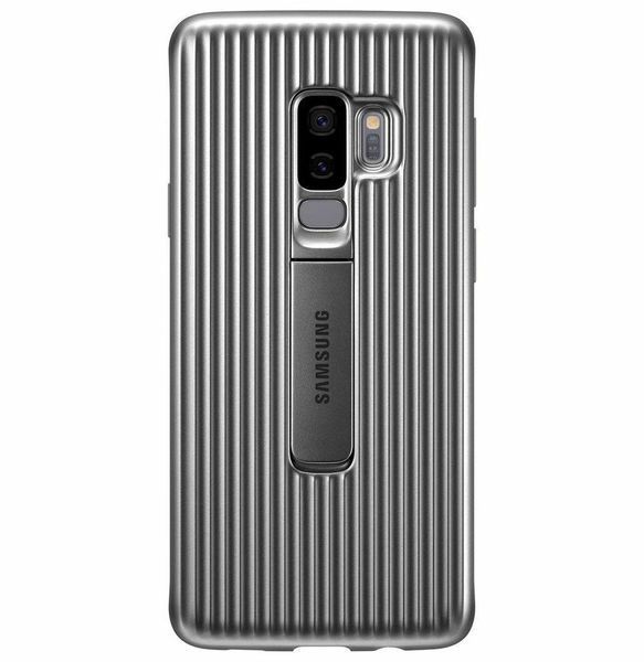 Чехол Samsung Protective Standing Cover Silver для Galaxy S9 Plus SM-G965 1504036059 фото