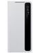 Оригинальный Чехол Samsung Clear View Cover Light Gray для Galaxy S21 Ultra SM-G998, фото 1