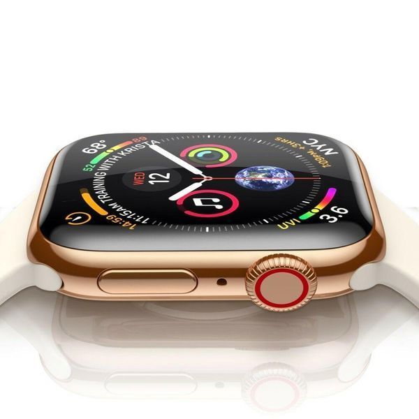 Защитное стекло Baseus 0.3mm Full Screen Curved Tempered Glass Black для Apple Watch 44mm SE, 6, 5, 4 1426478729 фото