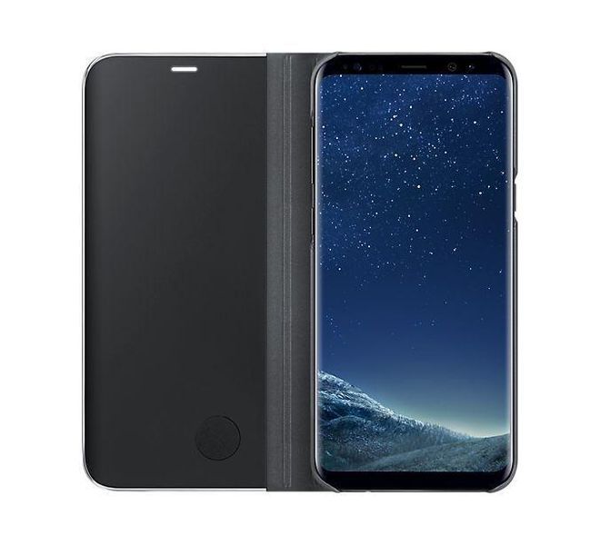 Чохол Samsung Clear View Standing Cover Black для Galaxy S8 Plus SM-G955 1668825922 фото