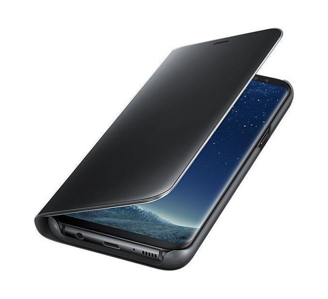Чохол Samsung Clear View Standing Cover Black для Galaxy S8 Plus SM-G955 1668825922 фото