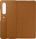 Чехол Samsung Leather Flip Cover Brown для Galaxy Z Fold 3 5G 2667588111 фото 1