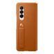Чехол Samsung Leather Flip Cover Brown для Galaxy Z Fold 3 5G 2667588111 фото 4