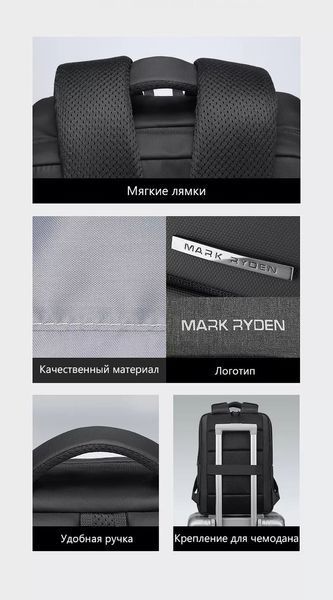 Рюкзак Mark Ryden Grant 2.0 MR2900 Black 1995507223 фото