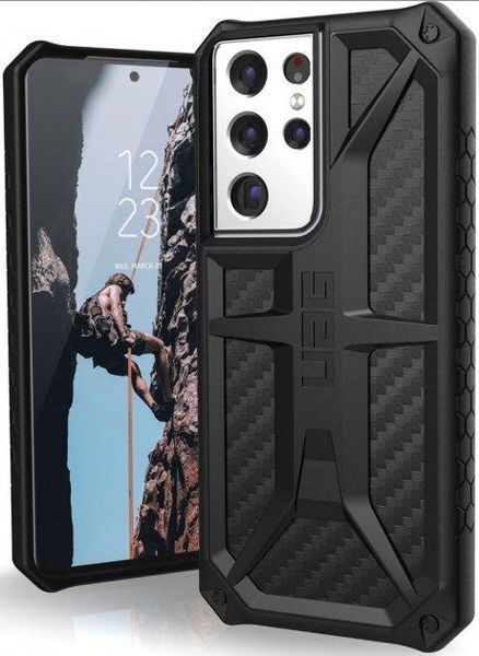 Чохол UAG Monarch Carbon Fiber для Samsung Galaxy S21 Ultra SM-G998