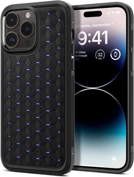 Чехол Spigen Cryo Armor Matte Black для iPhone 14 Pro Max