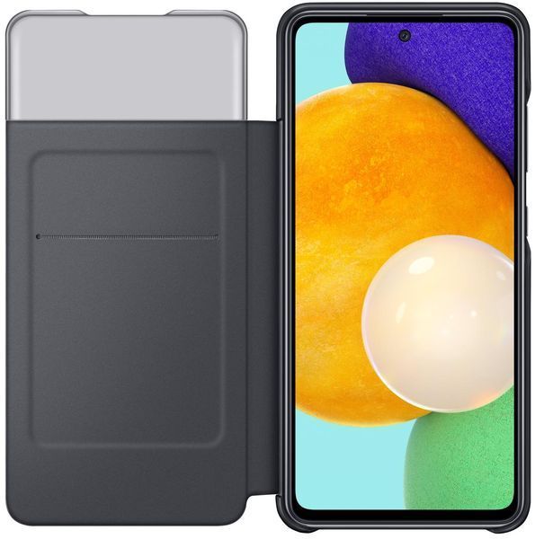 Чехол Samsung Smart S View Wallet Cover Black для Galaxy A52 1696363527 фото
