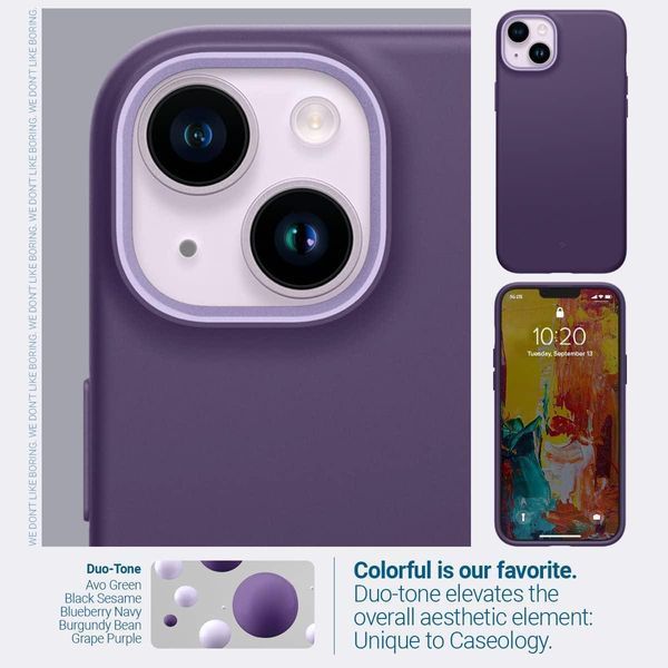 Чехол Caseology Nano Pop Mag Grape Purple для iPhone 13 | 14 ACS05085 1912668973 фото