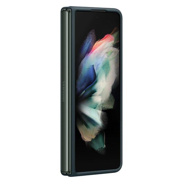 Чехол Samsung Silicone Cover Green для Galaxy Fold 3 3008147370 фото