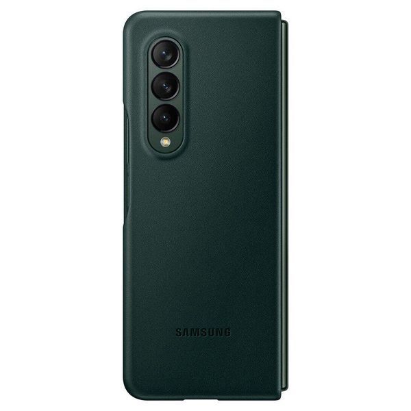 Чехол Samsung Silicone Cover Green для Galaxy Fold 3 3008147370 фото