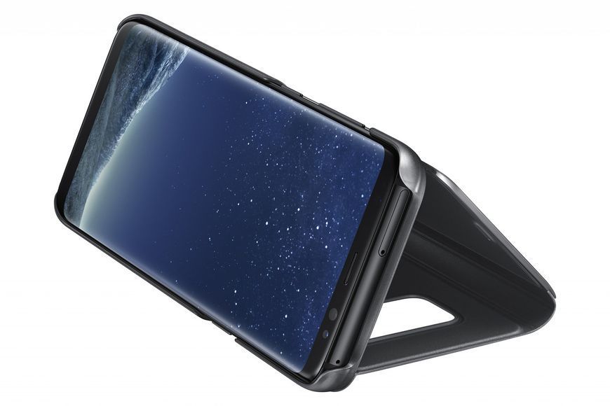 Чохол Samsung Clear View Standing Cover Black для Galaxy S8 SM-G950 1668827331 фото