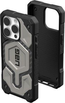 Чехол UAG Monarch Pro MagSafe Carbon Fiber Titanium для iPhone 16 Pro 3110834769 фото